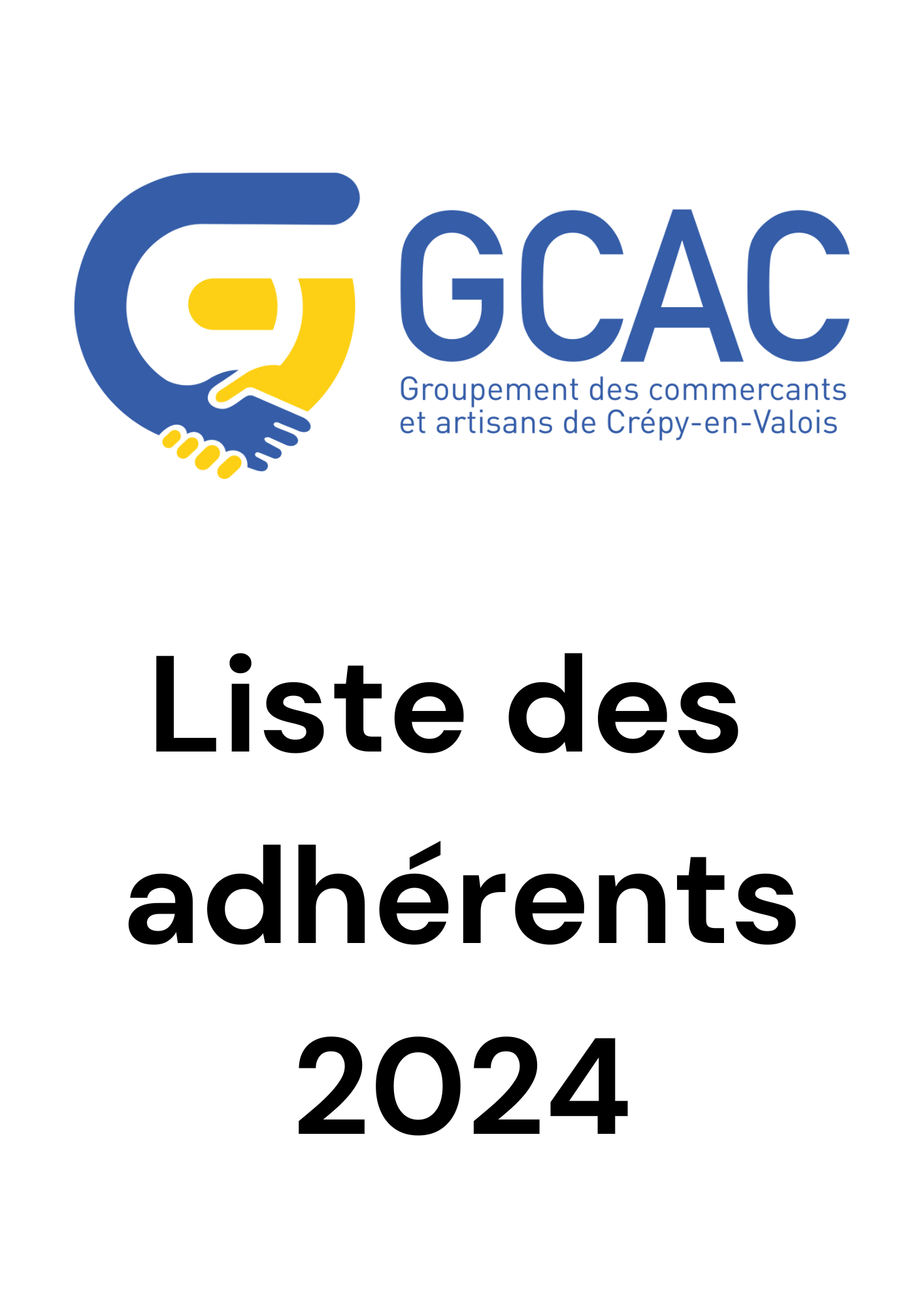 Liste des adhérents 2024